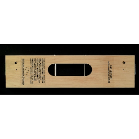 Universal Industrial Soss Router Guide Template for 218 Hinges 218IT